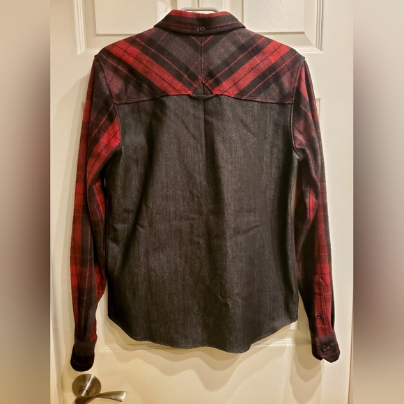 BLVCK SCVLE denim flannel - Picture 4 of 8